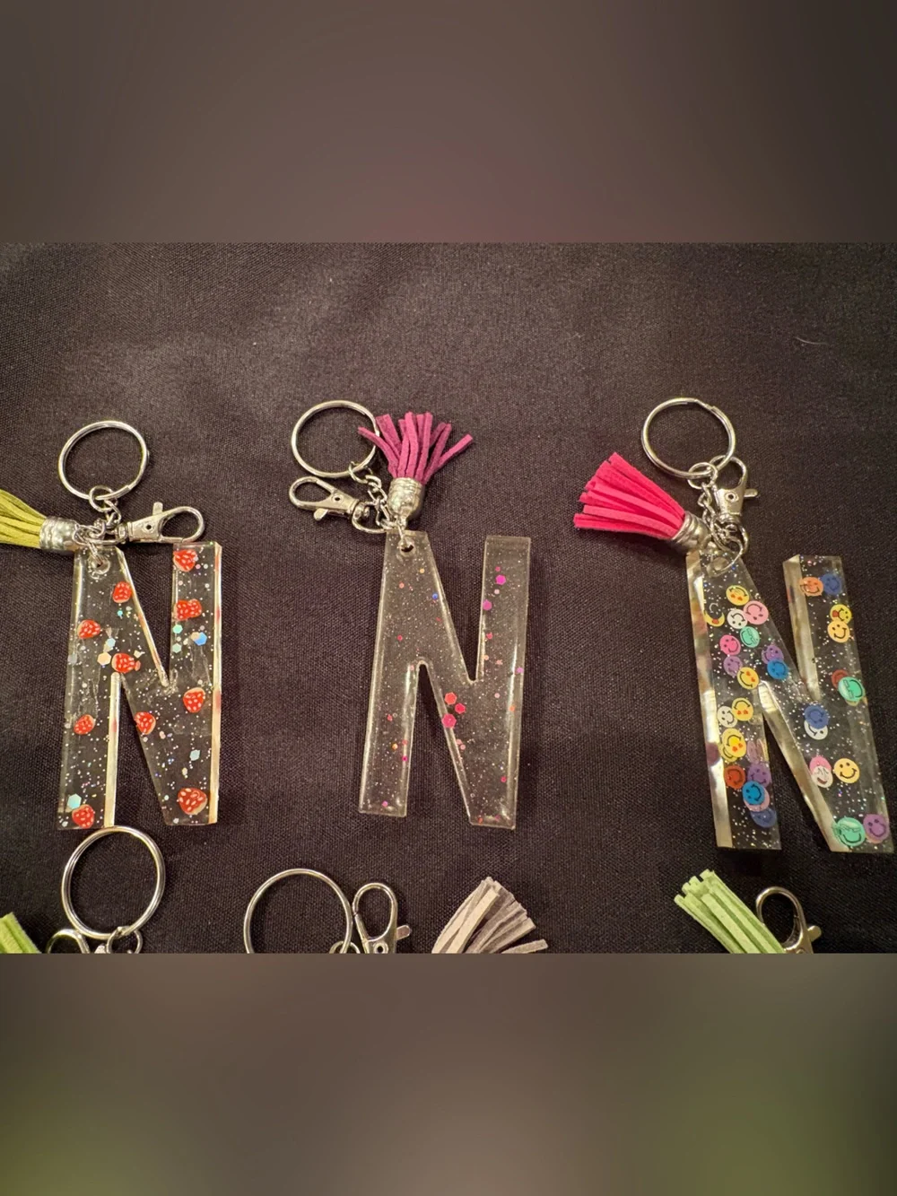Handmade resin letter